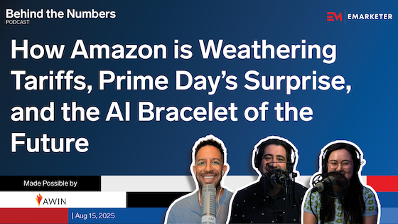 How Amazon is Weathering Tariffs, Prime Day’s Surprise, and the AI Bracelet of the Future | Behind the Numbers