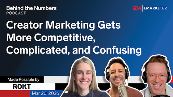Creator Marketing Gets More Competitive, Complicated, and Confusing | Behind the Numbers